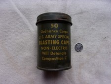 Ww2 blasting caps for sale  Tyler