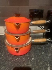 Creuset pan set for sale  BOSTON