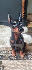 Vintage ceramic doberman for sale  LONDON