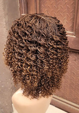 Micro Twist trançado espiral cacho tampa (marrom/dourado) comprar usado  Enviando para Brazil