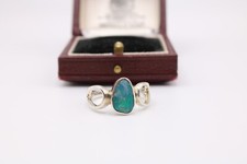 Silver opal doublet for sale  BATH