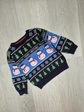 Boys christmas knit for sale  PONTYPOOL