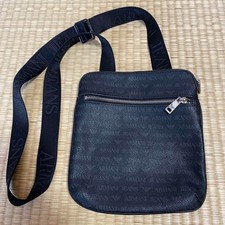 Bolsa tiracolo de ombro Armani Exchange preta unissex nova sem etiquetas comprar usado  Enviando para Brazil