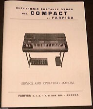 Farfisa compact organ d'occasion  Expédié en Belgium