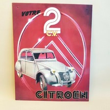 Plaque métallique citroën d'occasion  Montpellier-
