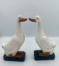 Pair vintage wooden for sale  BARNARD CASTLE