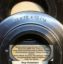 Wellendichtring für Miele 35x76x10/14 Lagerware/ Versandkostenfrei  BRD ! TOP comprar usado  Enviando para Brazil