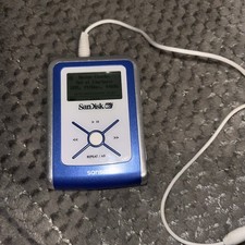 Cyfrowy odtwarzacz audio SanDisk Sansa e130 512 MB z gniazdem rozszerzeń SD  na sprzedaż  Wysyłka do Poland