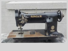 Máquina de costura industrial vintage Singer 112w115 duas agulhas, agulha-couro, usado comprar usado  Enviando para Brazil