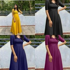 Vestido feminino elegante Anarkali comprar usado  Enviando para Brazil