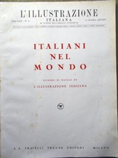 Illustrazione italiana dicembr usato  Enna