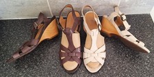 Pairs clarks leather for sale  THORNTON-CLEVELEYS