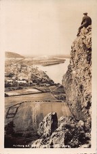 Cartão postal vintage C192 Áustria Hainburg an der Donau cidade montanhosa 1937, usado comprar usado  Enviando para Brazil