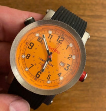 Relógio masculino Redline Compressor MOSTRADOR LARANJA 45 mm estojo pulseira de silicone preto comprar usado  Enviando para Brazil