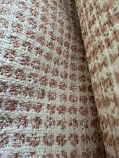 Jacquard rosa pálido e cremoso 3 jardas, usado comprar usado  Enviando para Brazil
