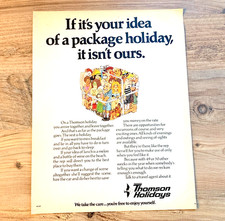 Thomson holidays 1970s for sale  PRESTON