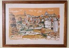 Quadro serigrafia fabbri usato  Roma