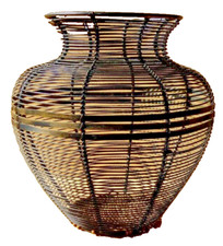 Decorative vase metal for sale  IVYBRIDGE