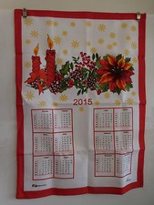 Torchon calendrier festif d'occasion  Nice-
