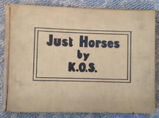 Usado, Just Horses By K.O.S. Baroness Dombrowski 1930 comprar usado  Enviando para Brazil