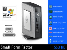 PC HP, CPU 1GHz, SSD de 128GB+, porta paralela e serial, Windows XP PRO SP3 32 bits, usado comprar usado  Enviando para Brazil