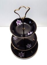 Antique palissy black for sale  WALSALL