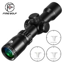 Escopo IRG besta de caça curta mira telescópica ponto vermelho verde iluminado 1.5-5X32 comprar usado  Enviando para Brazil