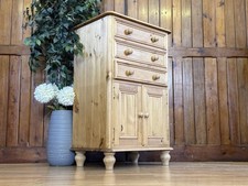 Farmhouse pine tallboy for sale  KING'S LYNN