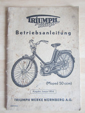 Triumph knirps betriebsanleitu gebraucht kaufen  Schorndorf