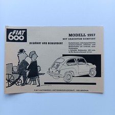 1957 fiat 600 gebraucht kaufen  Berlin