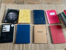 Set eight notebooks for sale  LONDON