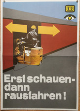 Plakat deutsche bundesbahn gebraucht kaufen Plakat deutsche bundesbahn gebraucht kaufen  Lambsheim