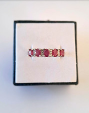 Bague rubis argent d'occasion  L'Île-Rousse