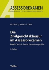 Zivilgerichtsklausur im assess gebraucht kaufen  Berlin