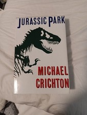 Jurassic Park Hardback Book  First Edition  W/Dust Jacket comprar usado  Enviando para Brazil