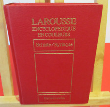 Larousse encyclopédique coule d'occasion  Argentan