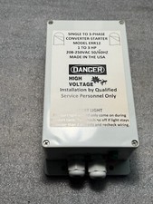 Static phase converter for sale  Noblesville