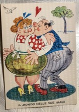 Lotto cartoline spiritose usato  Roma