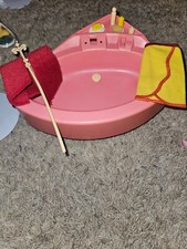 Banheira de luxo vintage 1982 Barbie Dream Furniture Collection - incompleta  comprar usado  Enviando para Brazil