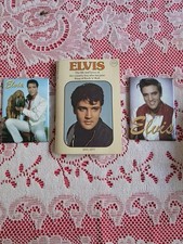 ELVIS- 2 ÍMÃS DE GELADEIRA E TAMANHO DE BOLSO LIVRO-VIDA/AMORES. VENDENDO JUNTOS. VINTAGE, usado comprar usado  Enviando para Brazil