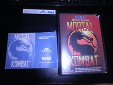Master System - mortal kombat - 100% completo comprar usado  Enviando para Brazil