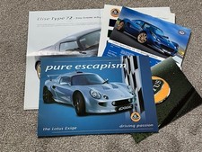 Lotus exige brochure for sale Lotus exige brochure for sale  BLACKBURN