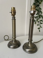 Brushed brass column for sale  BURY ST. EDMUNDS