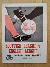 Scottish league english for sale  SOUTHAMPTON