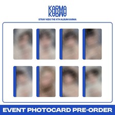 [Preventa] Tarjeta fotográfica Stray Kids KARMA DEPORTES PRE-ESCUCHA CEREMENY KPOP K-POP segunda mano  Embacar hacia Mexico