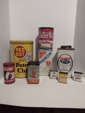 Old collector tins for sale  Glenwood
