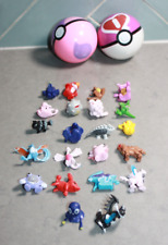 Figuras Pokemon com brinquedos de bola - Estatuetas modelo de ação enfeite de bolo i47 comprar usado  Enviando para Brazil