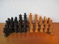 Schachfiguren holz gedrechselt gebraucht kaufen  Esens