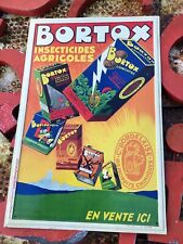 Tôle lithographiée bortox d'occasion  Rennes-