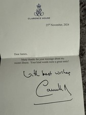 Signed queen camilla for sale  BIRMINGHAM